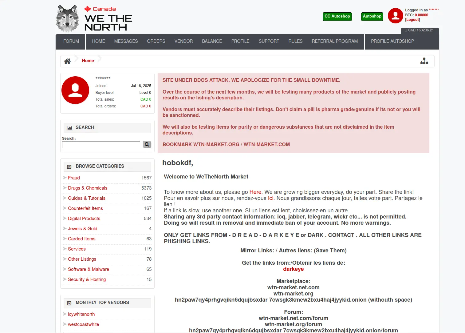 PGP encryption and two-factor authentication for WeTheNorth